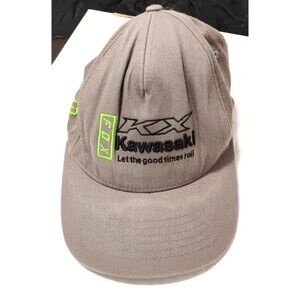 Kawasaki Fox Motorcycle Flexfit Athletic Baseball Fitted Hat Cap Mens Outdoor